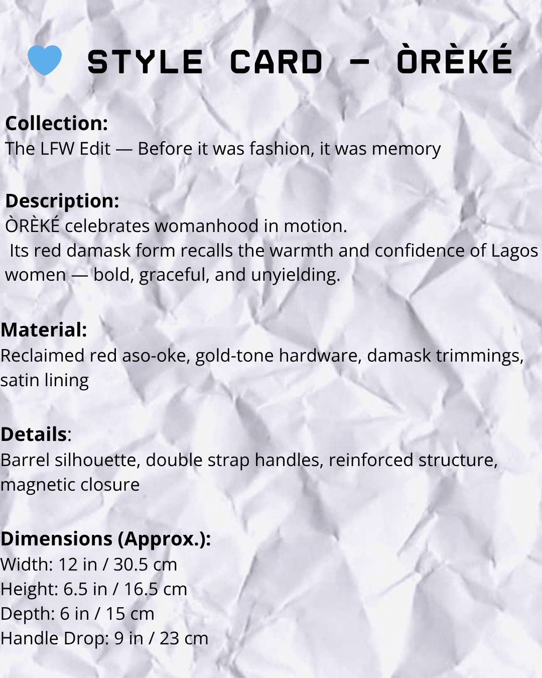 ÒRÉKÉ Barrel Bag — 3